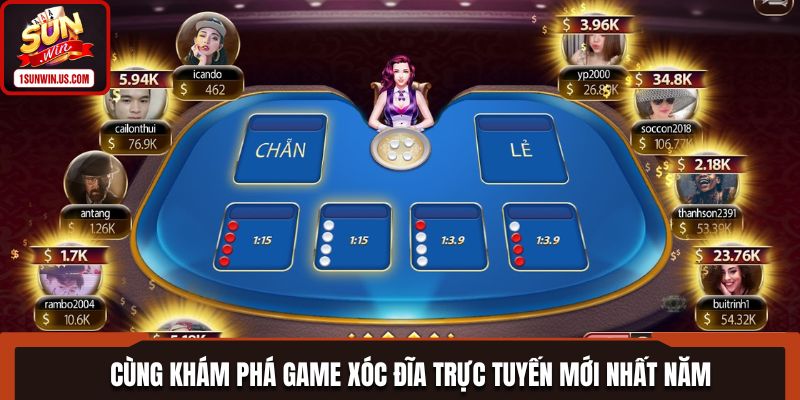 Cùng khám phá game Xóc Đĩa trực tuyến mới nhất năm